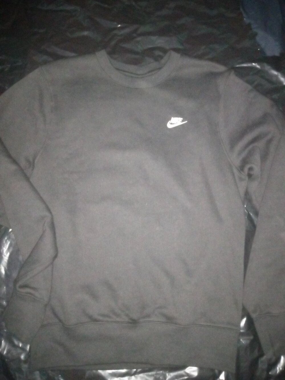 Nike Crewneck Sweatshirt Black Mens XS